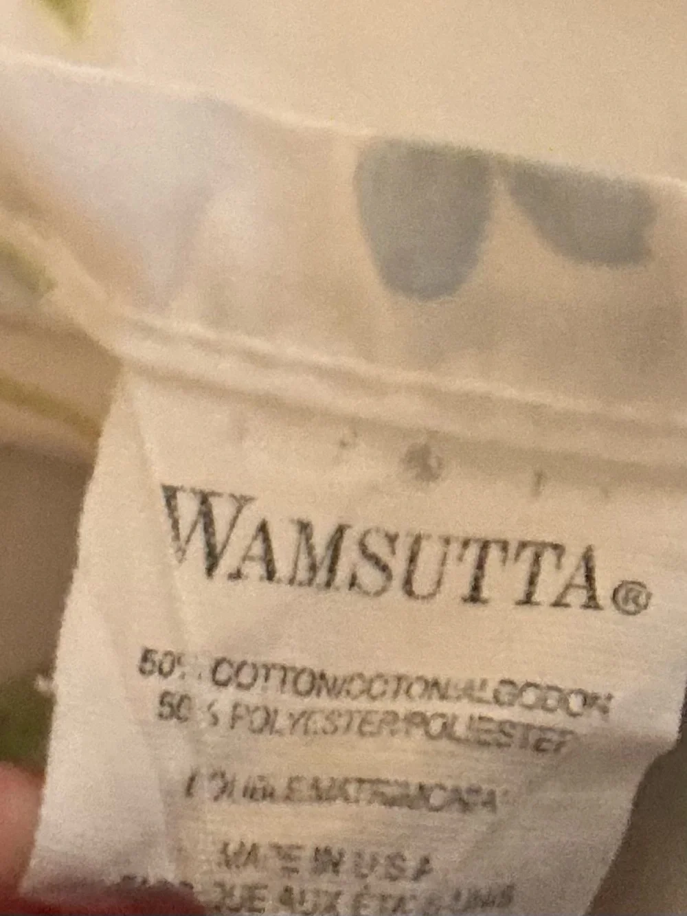 Vintage Wamsutta Twin Sheet Set